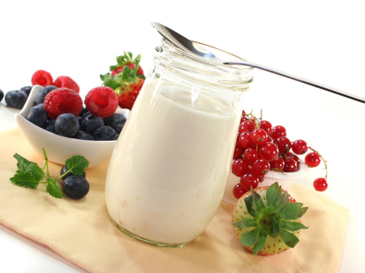 yogurt e frutta